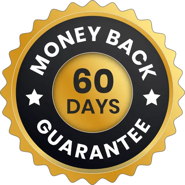 Flush Factor Plus 60 days money back guarantee